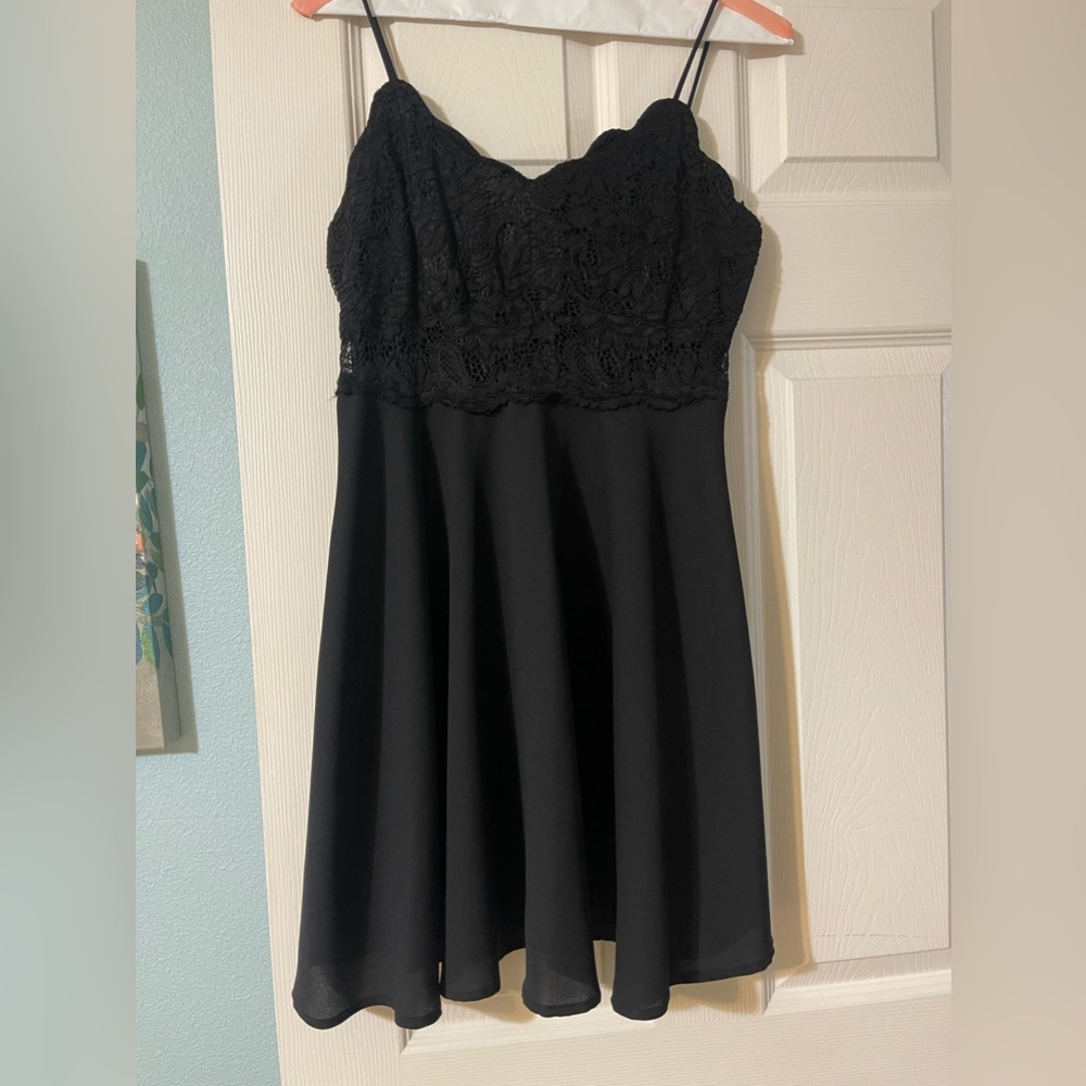 Windsor Black Mini Dress